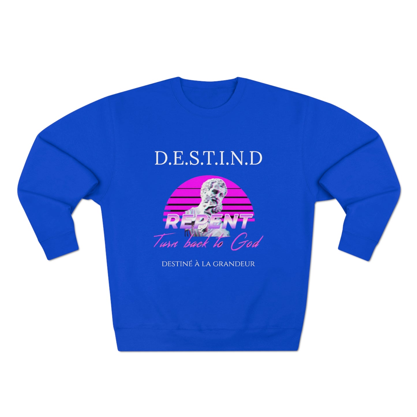 *D.E.S.T.I.N.D” Unisex Premium Crewneck Sweatshirt