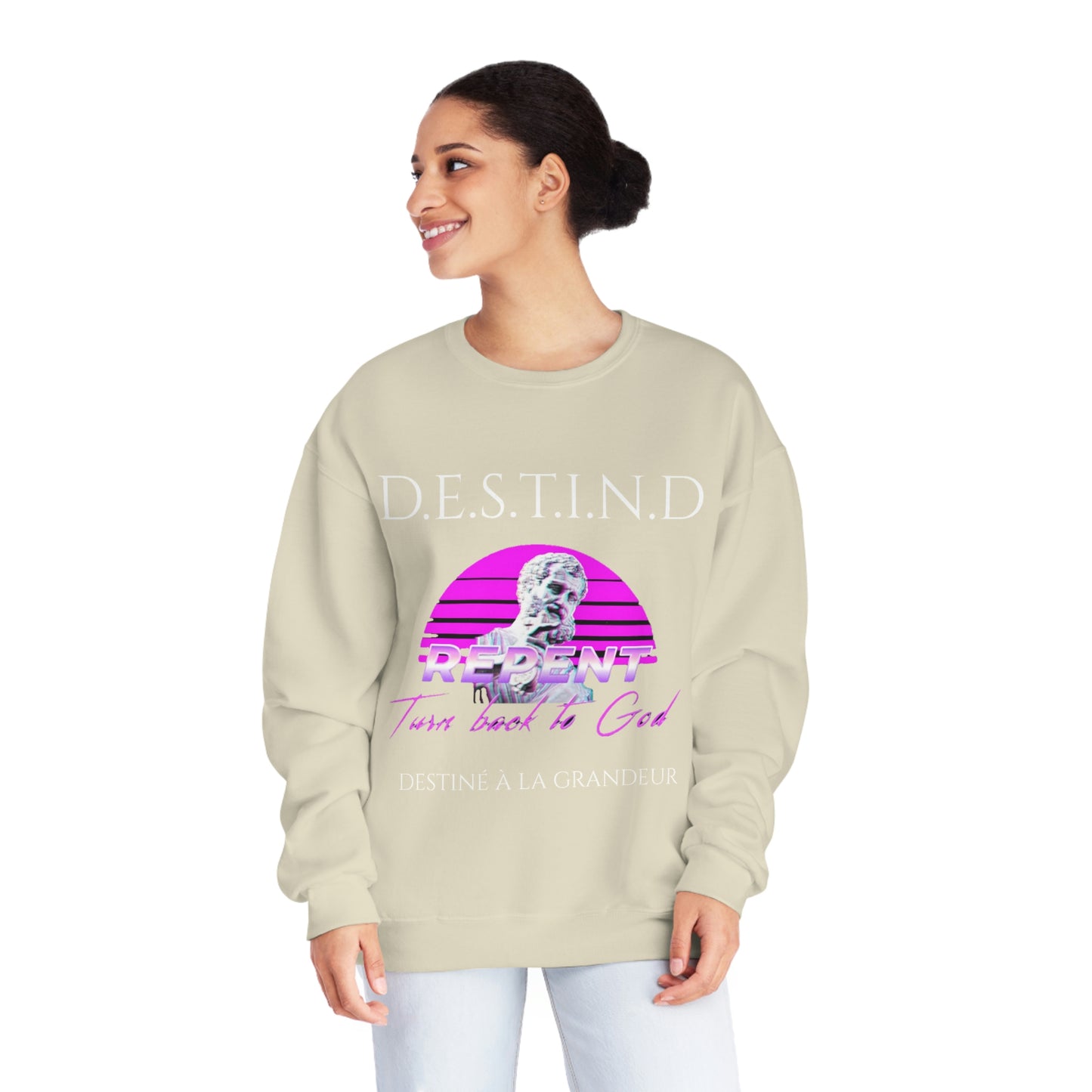 *D.E.S.T.I.N.D” Unisex Crewneck Sweatshirt®