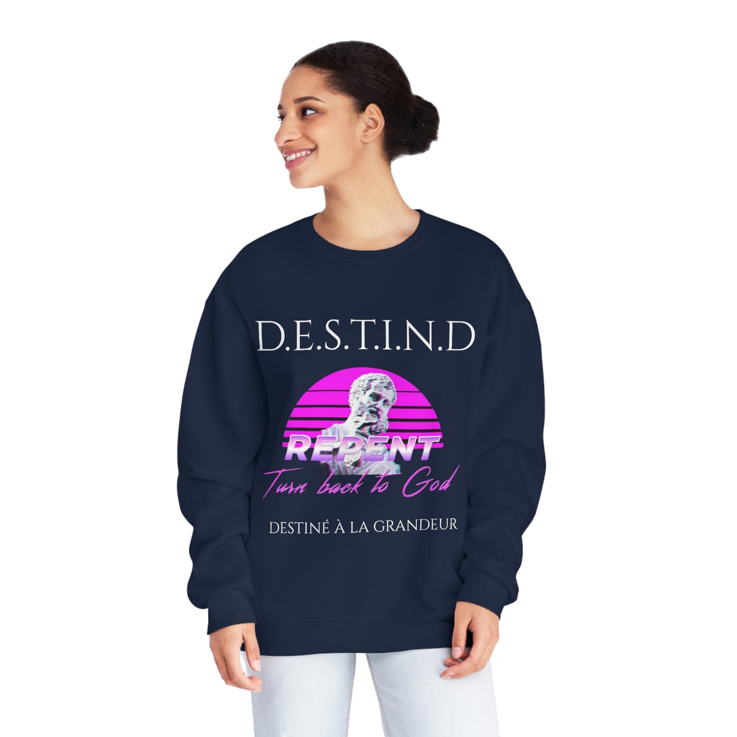 *D.E.S.T.I.N.D” Unisex Crewneck Sweatshirt®