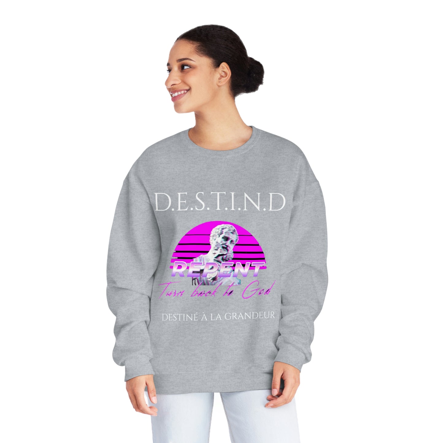 *D.E.S.T.I.N.D” Unisex Crewneck Sweatshirt®