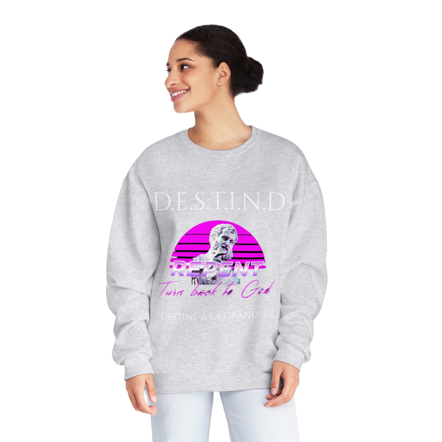 *D.E.S.T.I.N.D” Unisex Crewneck Sweatshirt®