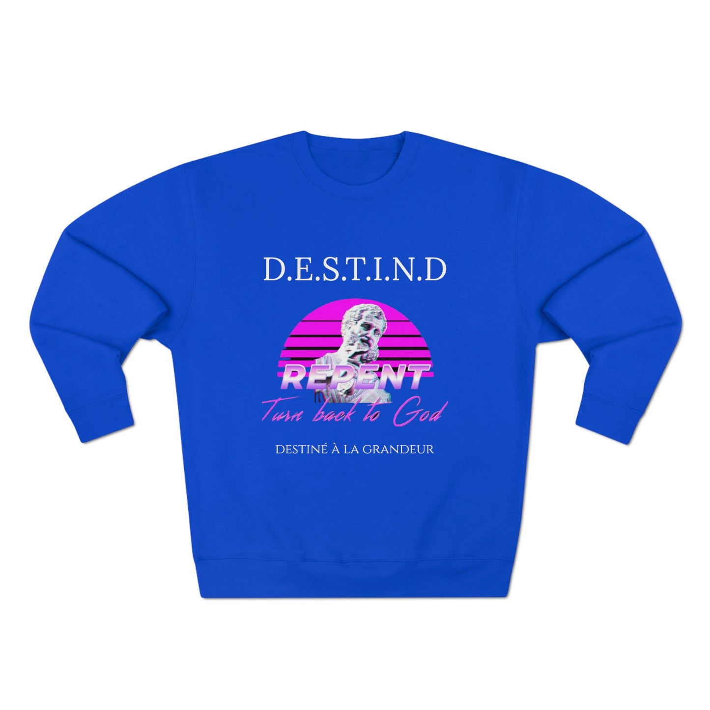 “D.E.S.T.I.N.D” Unisex Premium Crewneck Sweatshirt