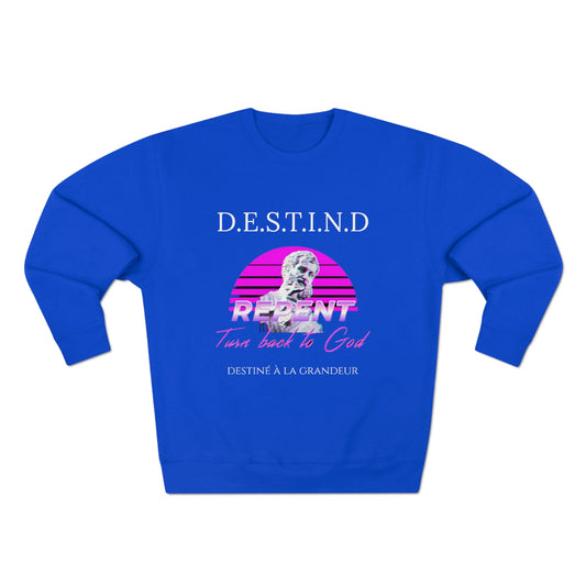 *D.E.S.T.I.N.D” Unisex Premium Crewneck Sweatshirt