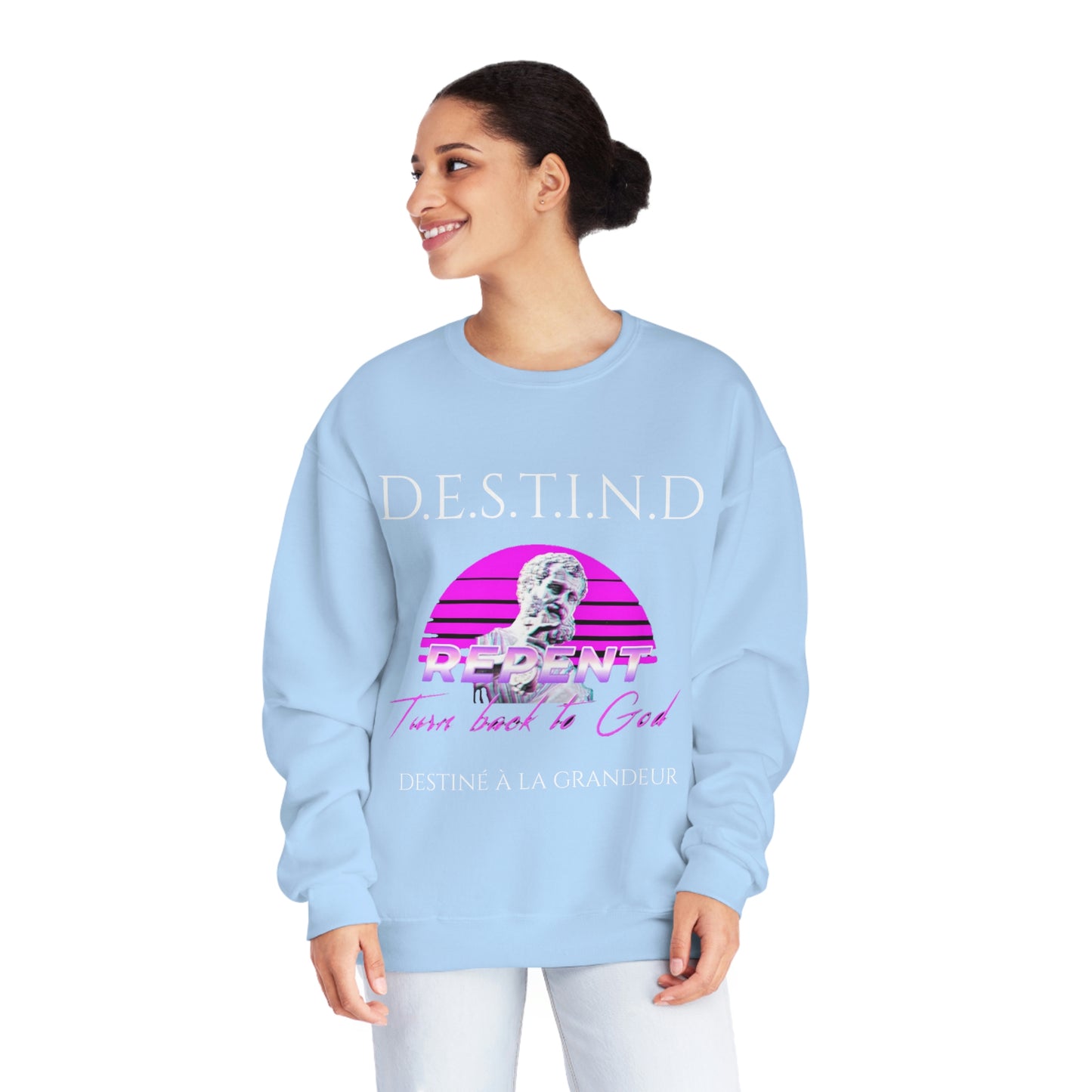 *D.E.S.T.I.N.D” Unisex Crewneck Sweatshirt®