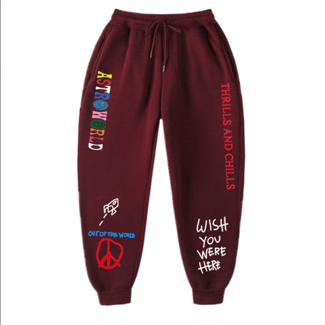 TRAVIS SCOTT ASTROWORLD "WISH YOU WERE HERE" SWEATS